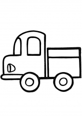 Раскраска Грузовик