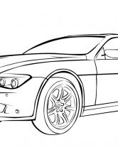 Раскраска БМВ