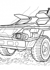 Раскраска БМП-97